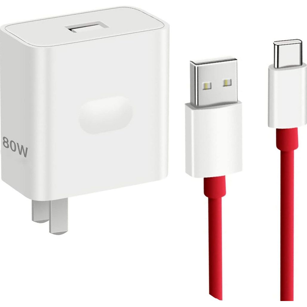 

Сетевое зарядное устройство OnePlus SUPERVOOC 80W Power Adapter + Cable USB-A to USB-C