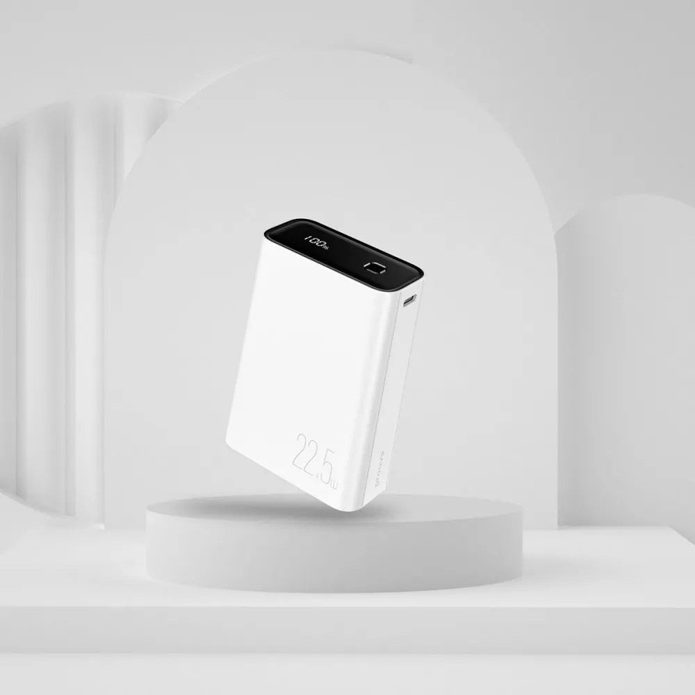 Зовнішній акумулятор Proove Hyper Flux 20000mAh 22.5W white (PBH220120002)