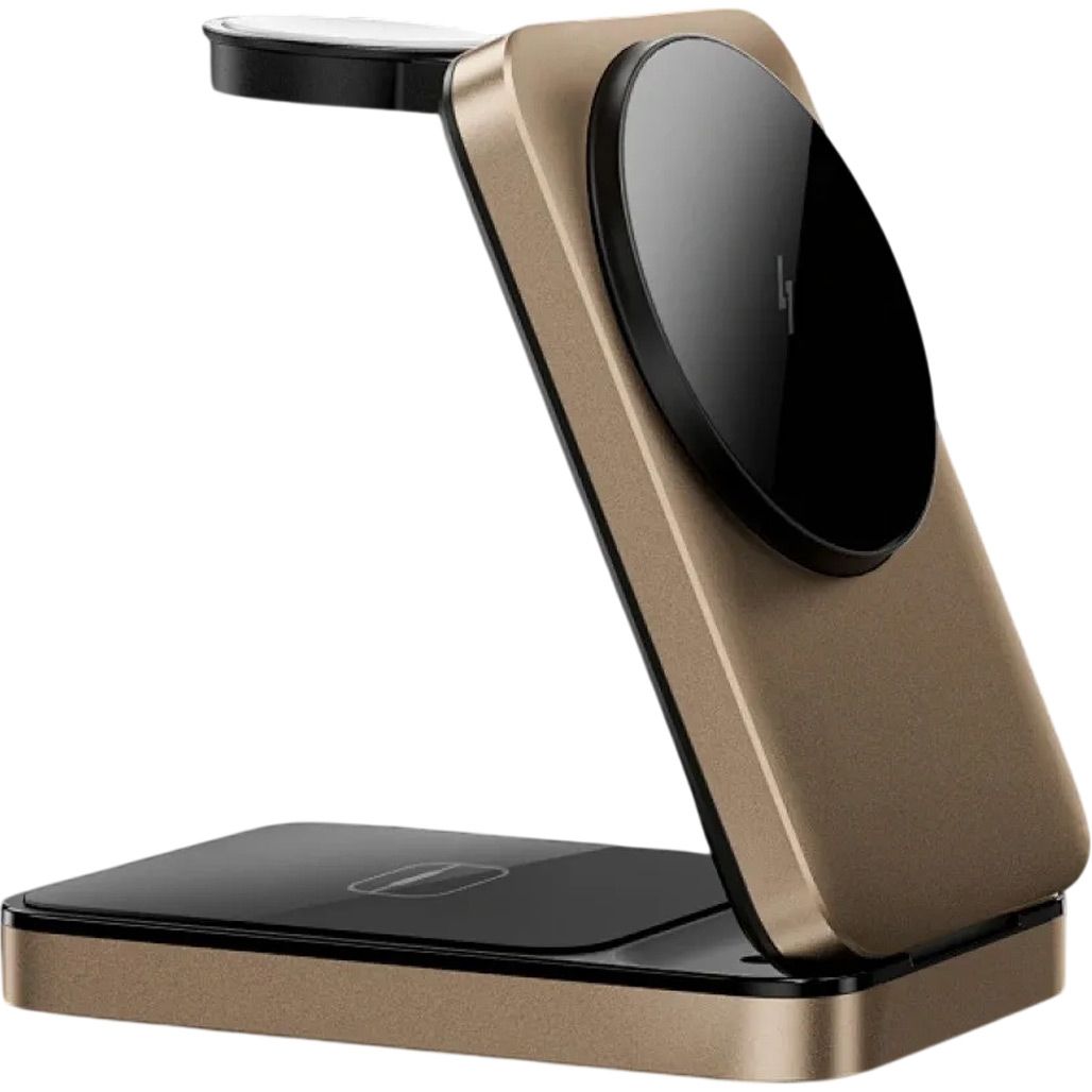

Бездротовий зарядний пристрій Wiwu Triple 3in1 Wireless Charger Gold (Wi-W038)