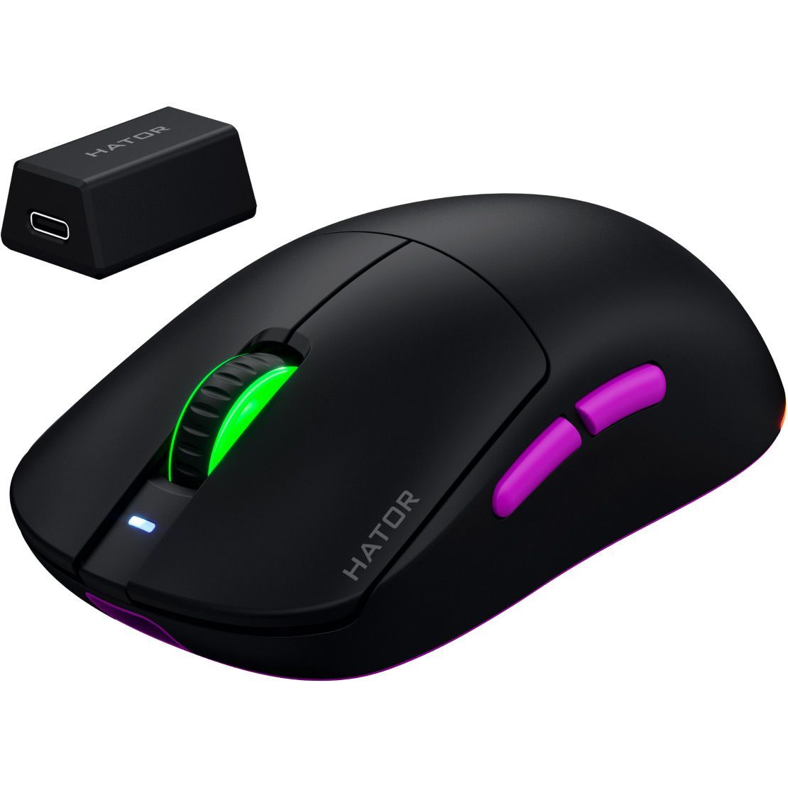 Миша Hator Quasar 3 Ultra 8K Wireless Black/Violet (HTM770)