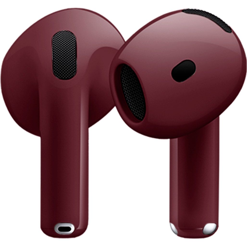 Навушники Apple AirPods 4 Burgundy Gloss (MXP63) фото 2