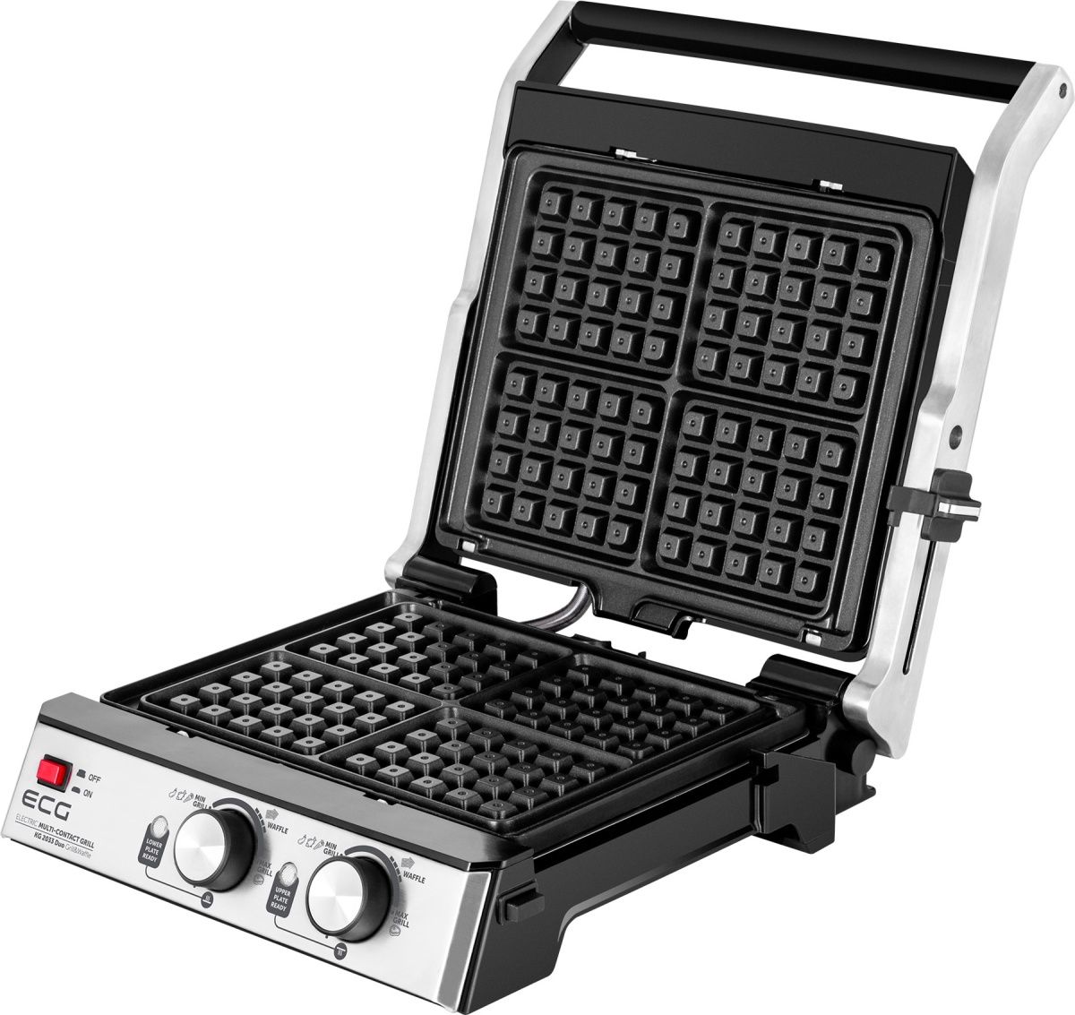 Электрогриль ECG KG 2033 Duo Grill & Waffle [80335] 