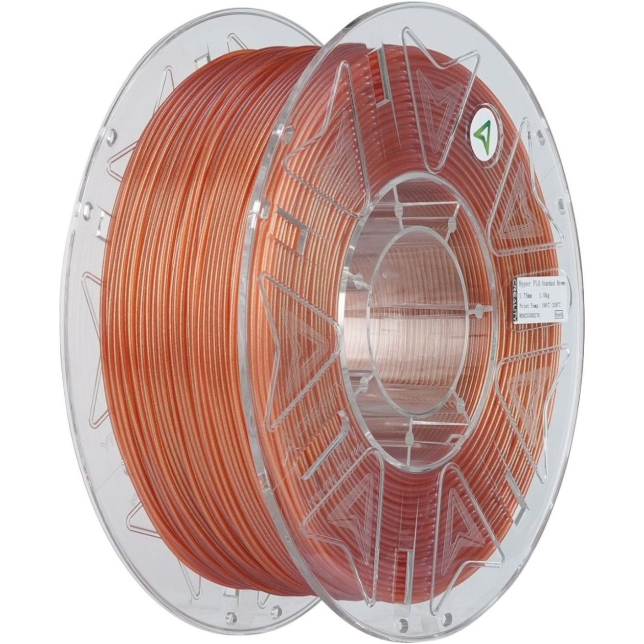 Филамент для 3D-принтеров Creality PLA Hyper RFID Stardust 1kg Brown (3301010571)