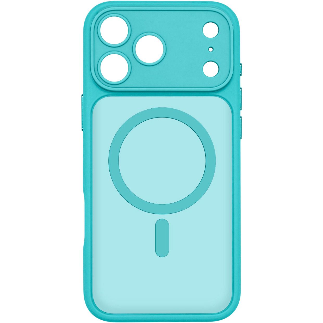 

Чохол ArmorStandart Lush MagCase для Apple iPhone 17 Pro Max Turquoise (ARM87505)