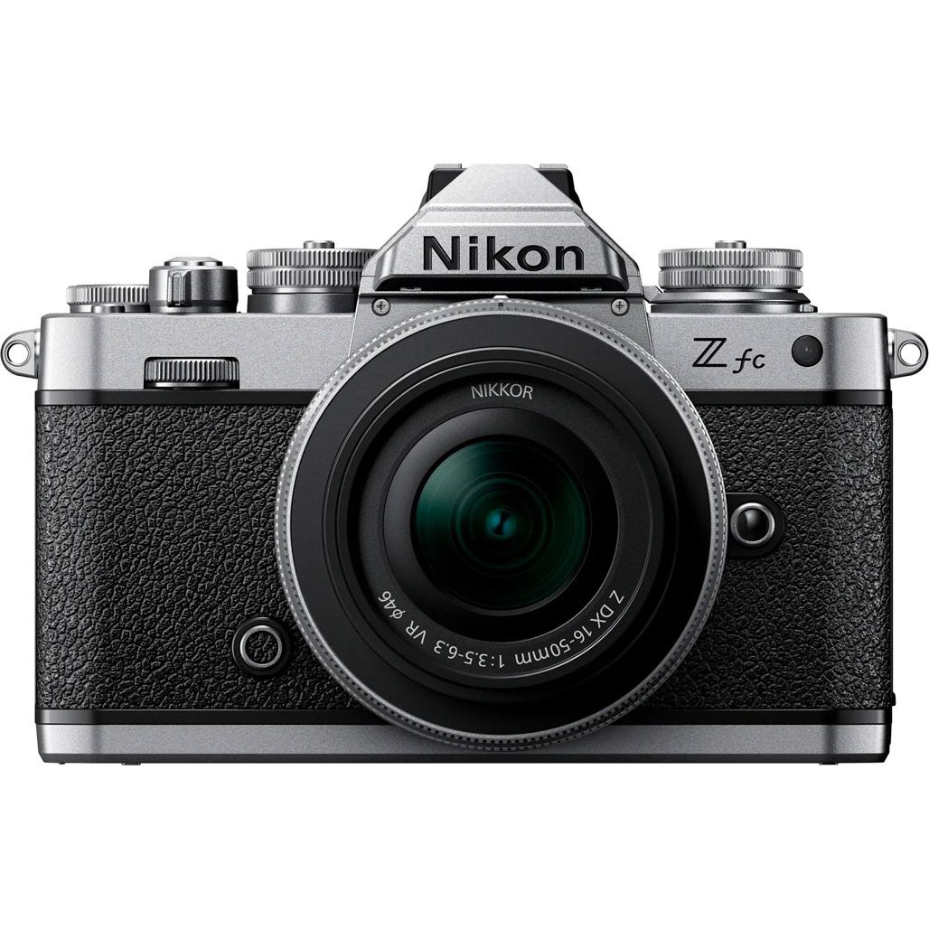 

Бездзеркальний фотоапарат Nikon Z fc Kit 16-50mm f/3.5-6.3 VR Silver (VOA090K002) UA