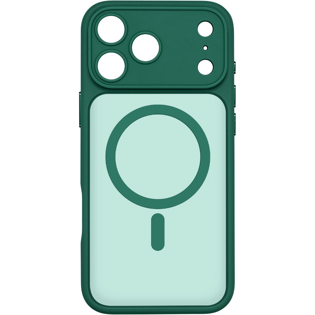 

Чохол ArmorStandart Lush MagCase для Apple iPhone 17 Pro Max Dark Green (ARM87500)