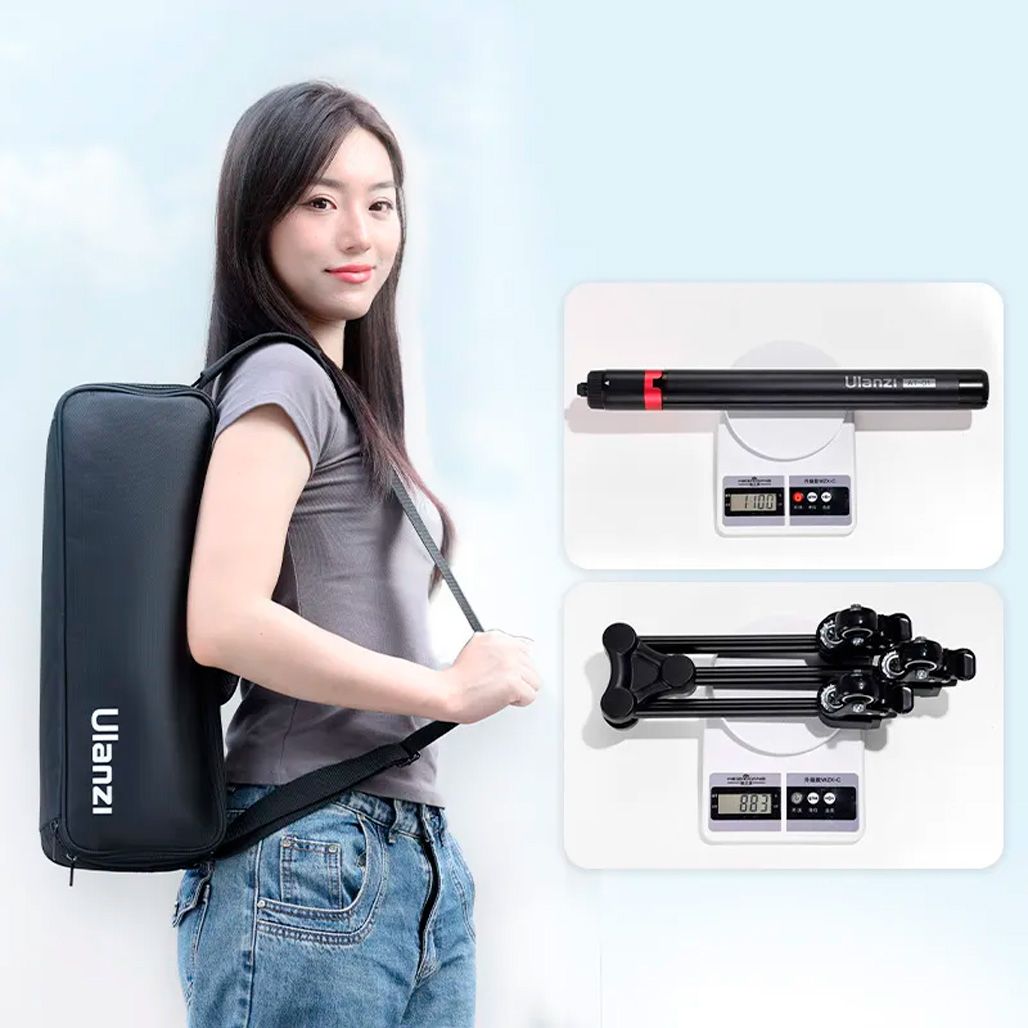 Штатив Ulanzi AT-03 Tripod Dolly Kit 1.6m Black