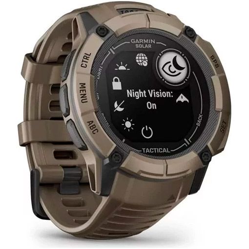 Смарт-годинник Garmin Instinct 2X Solar - Tactical Edition Coyote Tan (010-02805-12/02)