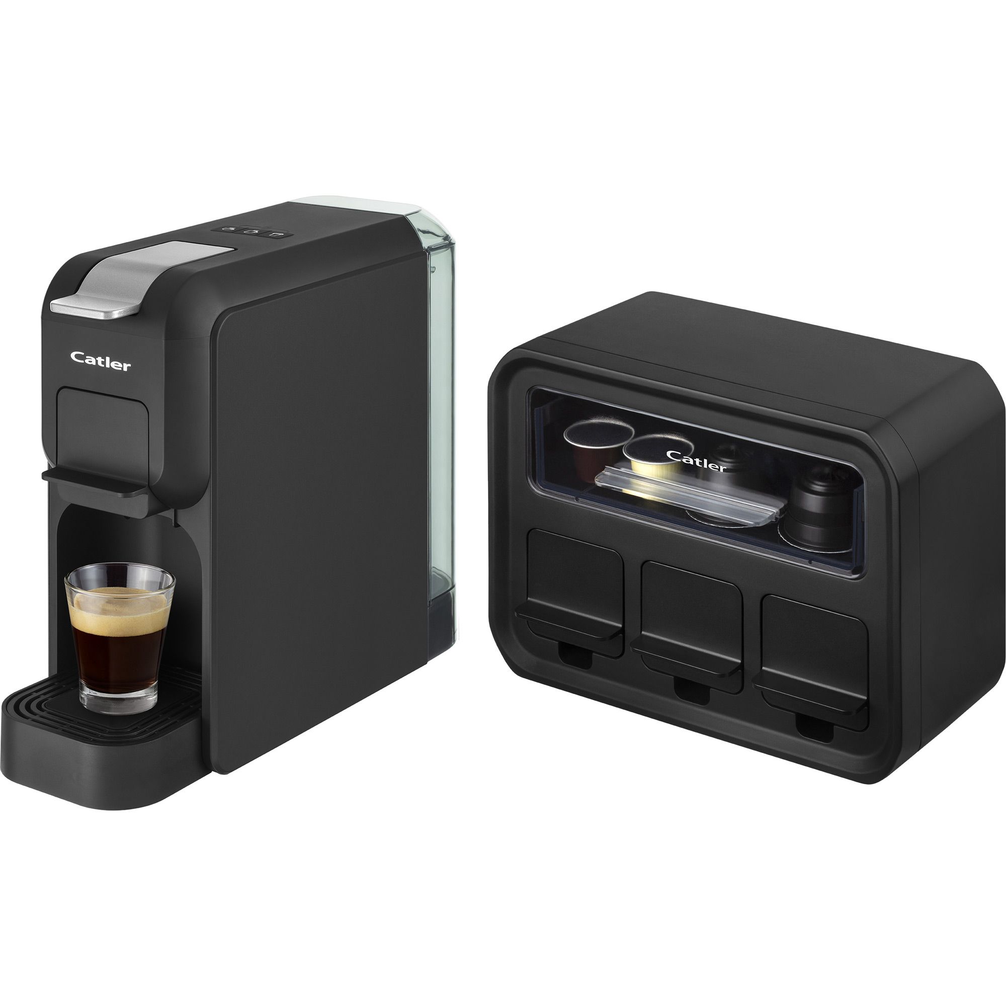 

Кофеварка капсульная Catler ES 721 Porto B Black (ES721PORTOB)