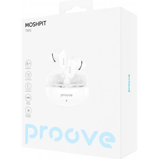 Навушники Proove MoshPit TWS White (TWMP00010002)