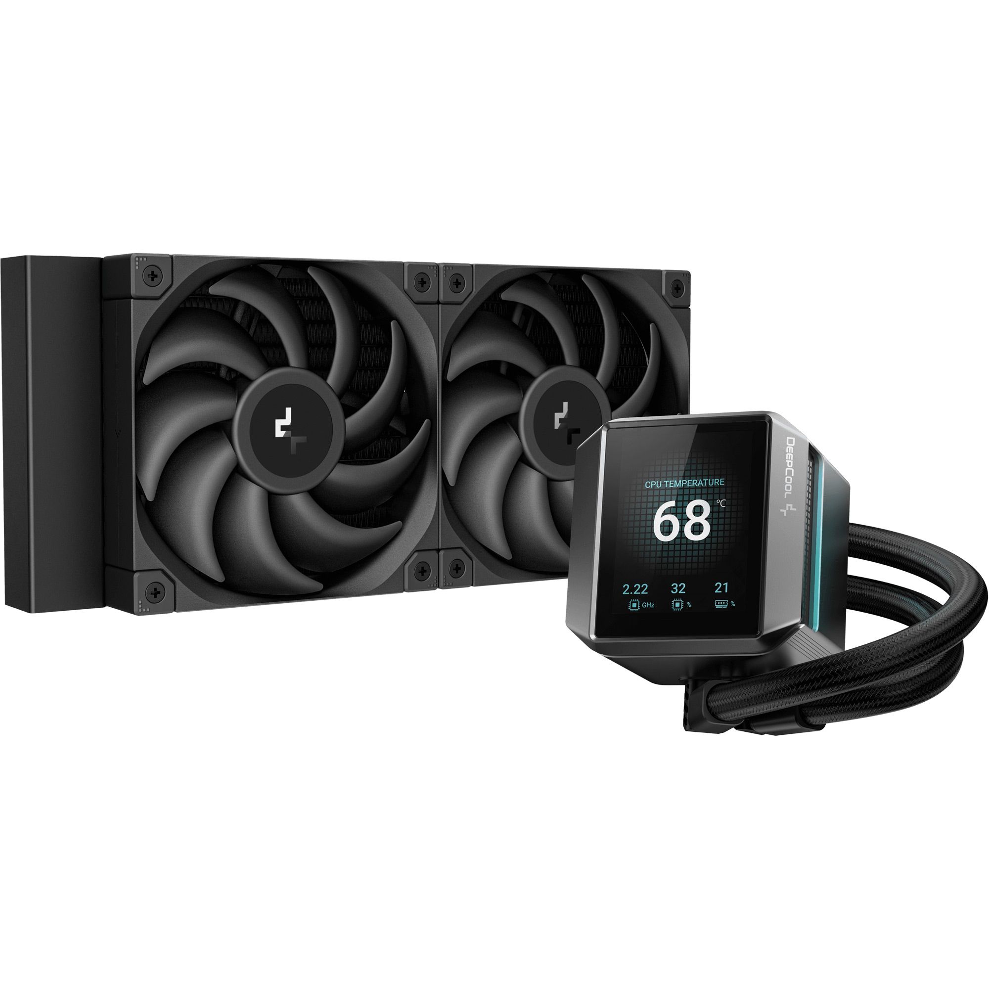 

Система водяного охолодження Deepcool Mystique 240 Black (R-LX550-BKDSNC-G-1) UA