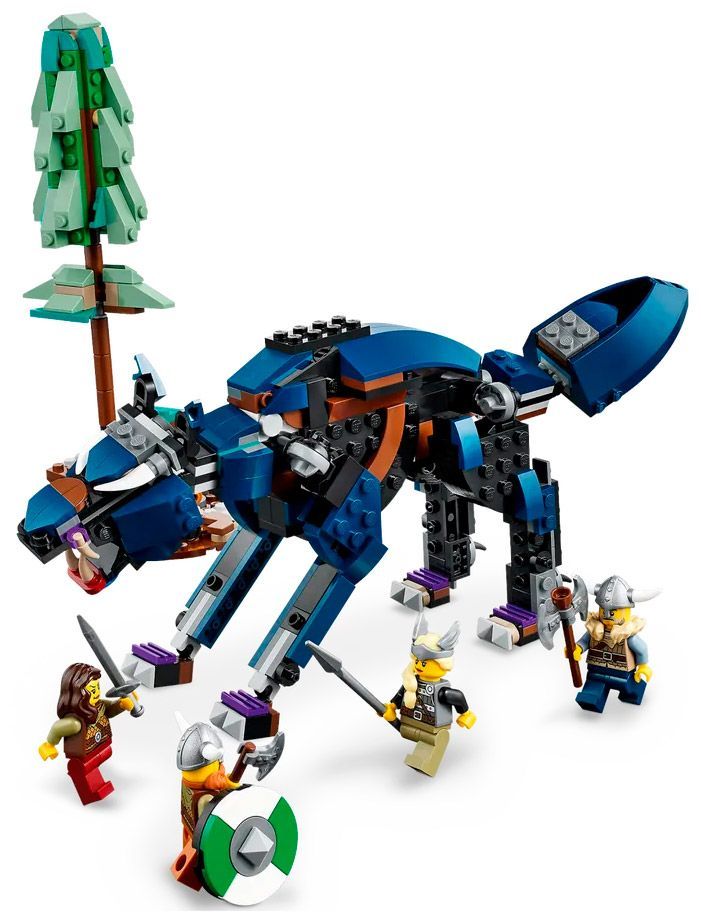 Конструктор LEGO Creator Корабель вікінгів і Мідгардський змій (31132)
