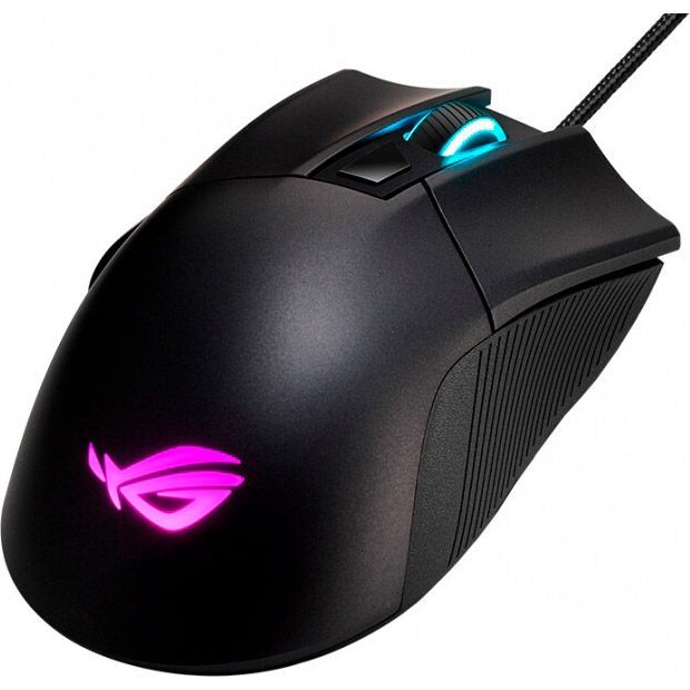 Миша Asus ROG Gladius II Core USB Black (90MP01D0-B0UA00)