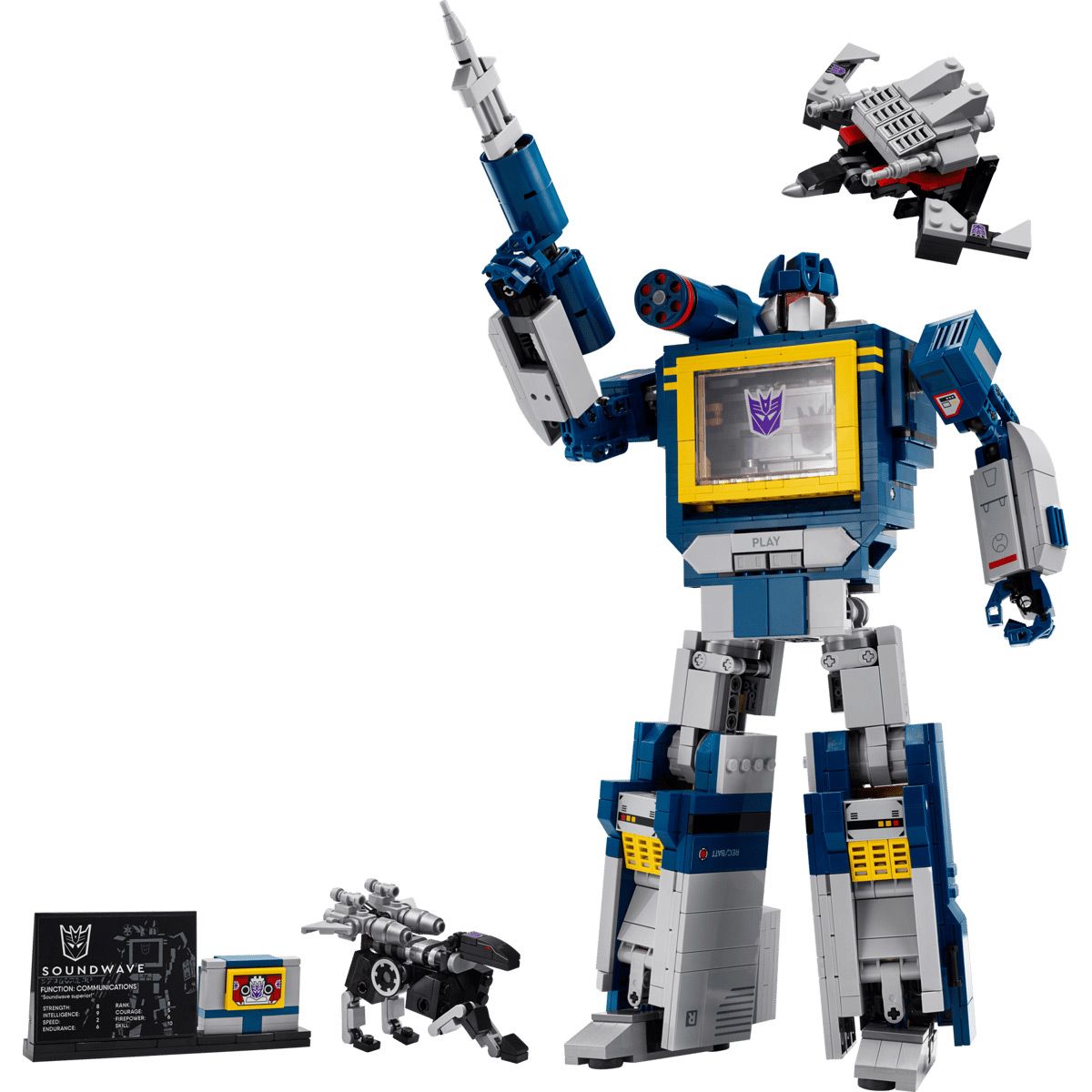 

Конструктор LEGO Icons Transformers: Саундвейв (10358)