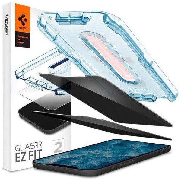 

Защитное стекло Spigen Glas tR EZ Fit для iPhone 12 Pro Max Privacy 2Pack (AGL01793) [53319]