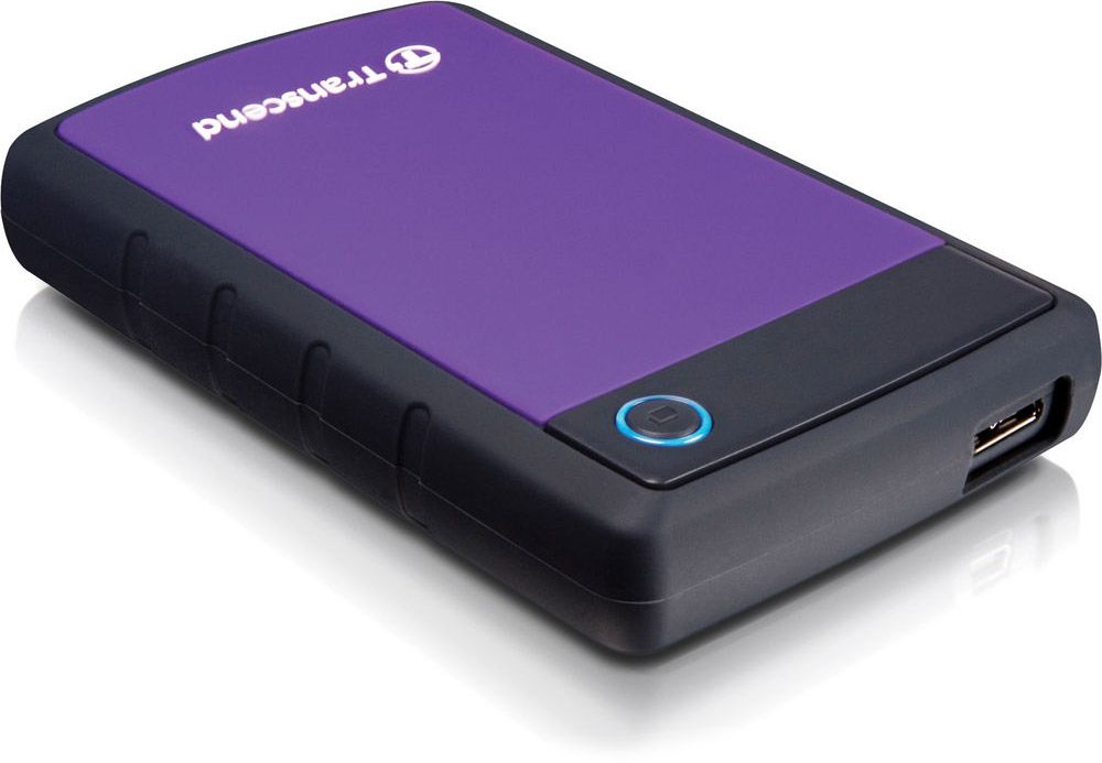 Внешний жесткий диск Transcend StoreJet 25H3 1TB Purple (TS1TSJ25H3P) [77473] 