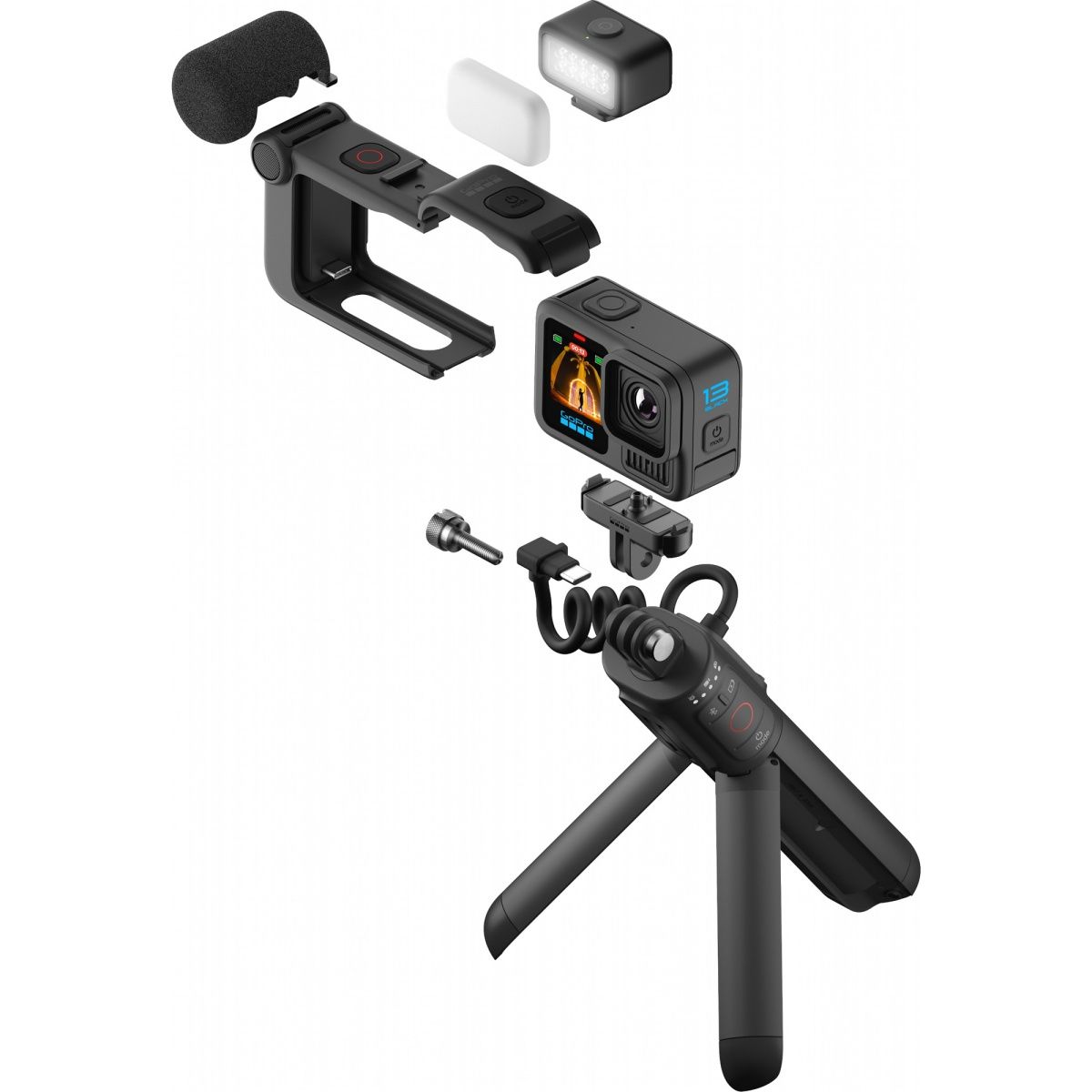Екшн-камера GoPro HERO13 Black Creator Edition Bundle (CHDFB-131-EU)
