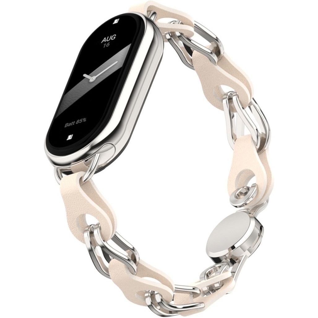 

Ремінець ArmorStandart Chain Wristband для Xiaomi Mi Band 9/8 Beige (ARM69923)