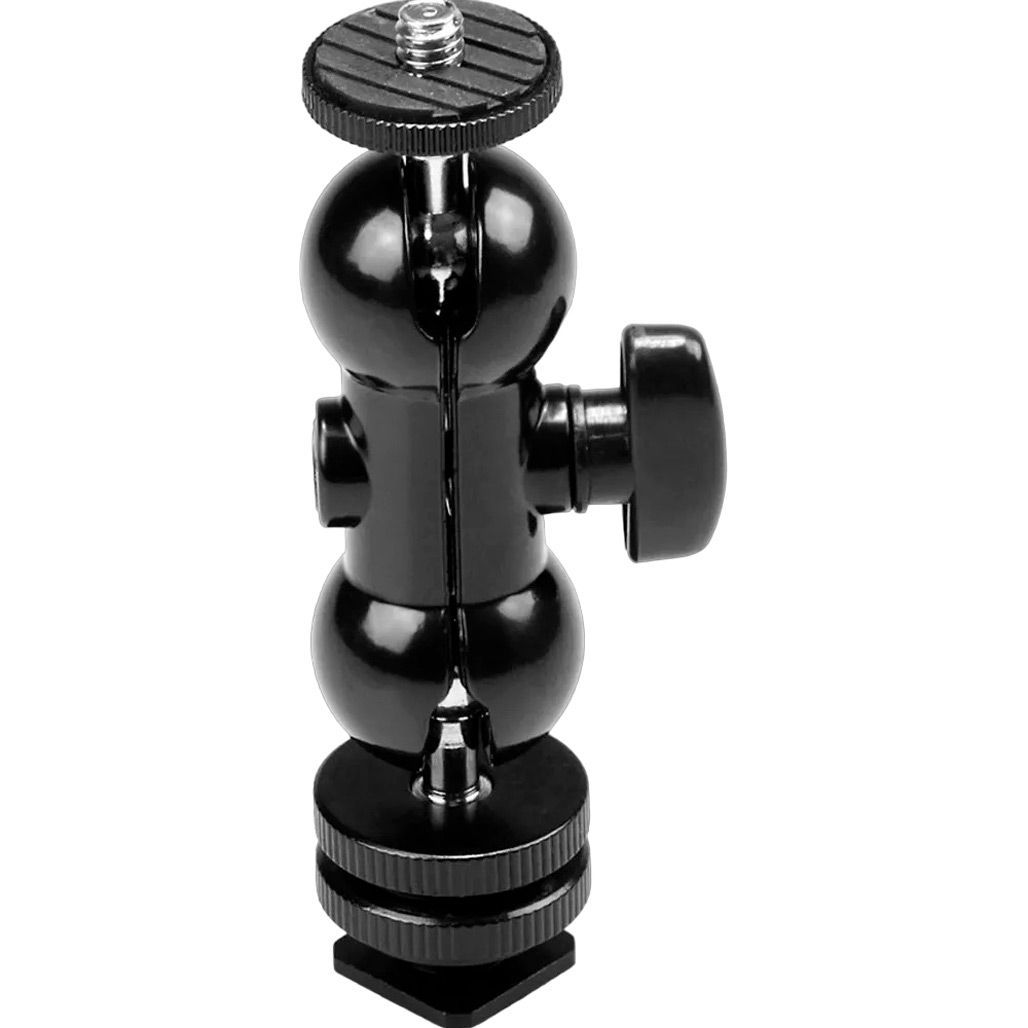 

Шарнирный кронштейн SmallRig SmallRig Double Ball Heads with Cold Shoe and Thumb Screw (1135)