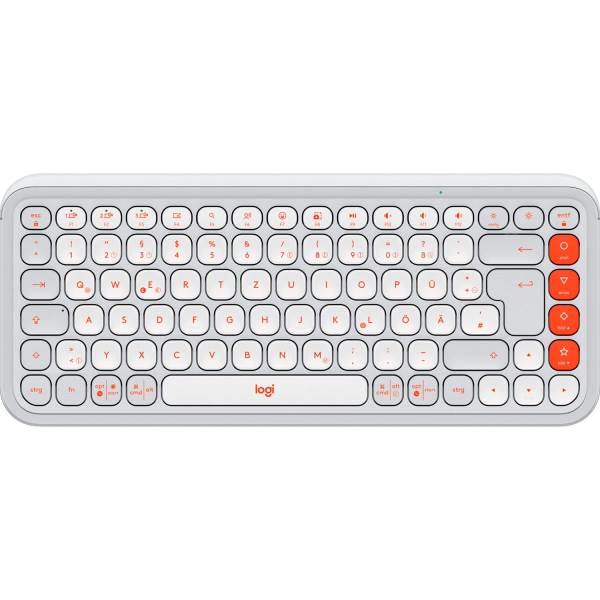

Клавиатура Logitech POP Icon Keys Bluetooth UA Off-White (920-013072)