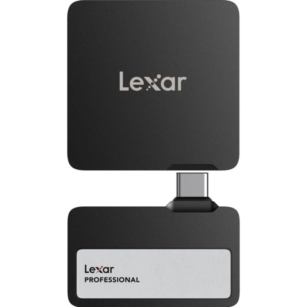 

Зовнішній SSD накопичувач Lexar SL400 with Hub 1TB Black (LSL400S001T-RNBNG)