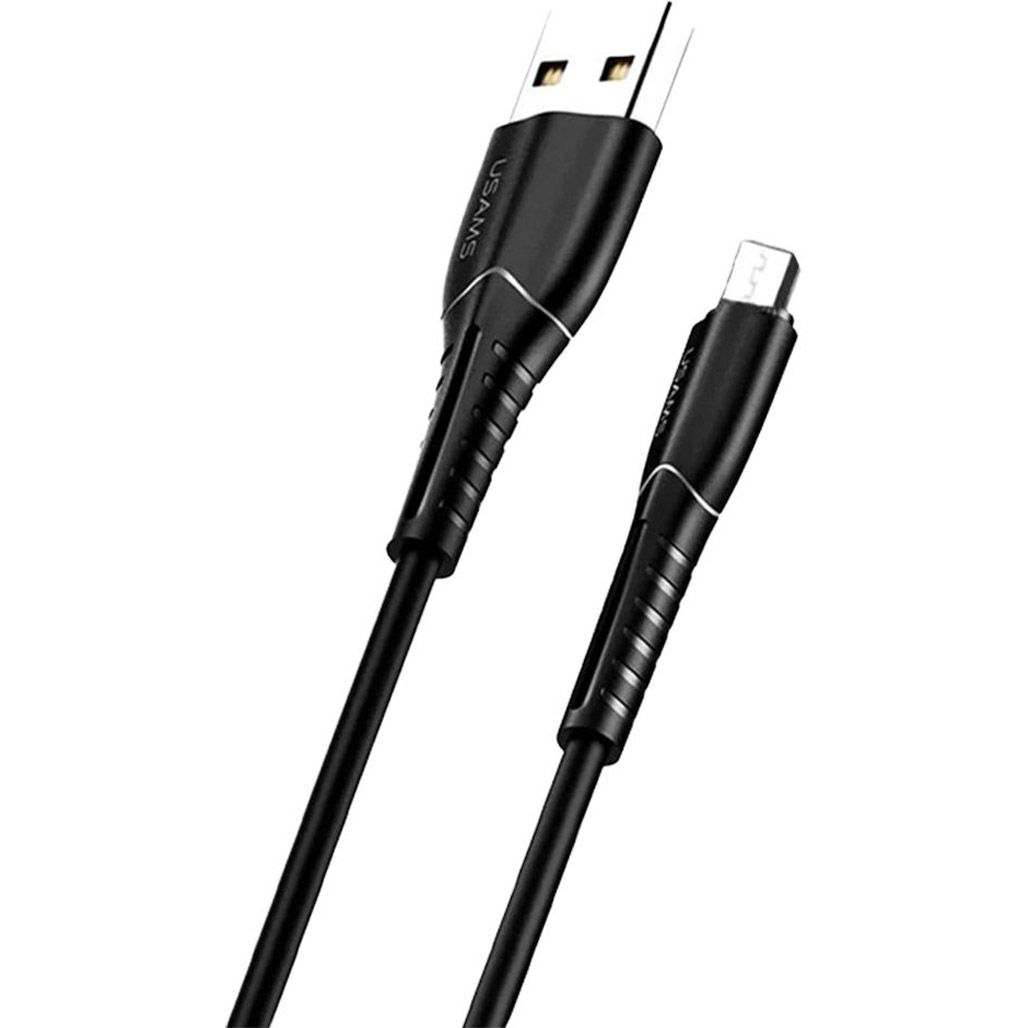

Кабель Usams U35 USB-A to MicroUSB 1m Black