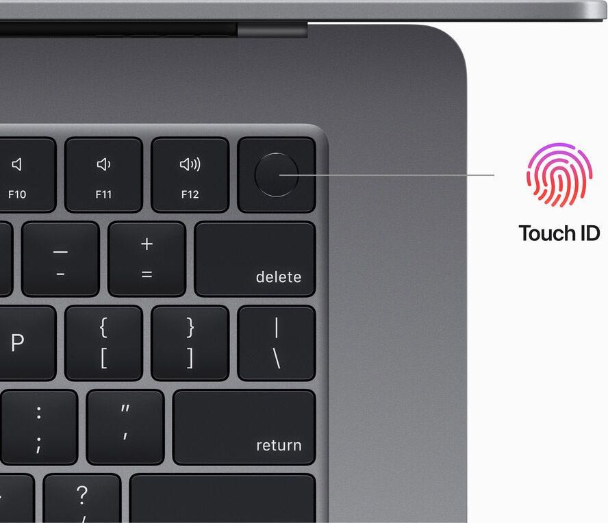 Ноутбук Apple MacBook Air 15`` M2 Retina 8/512GB Space Gray 2023 (MQKQ3)