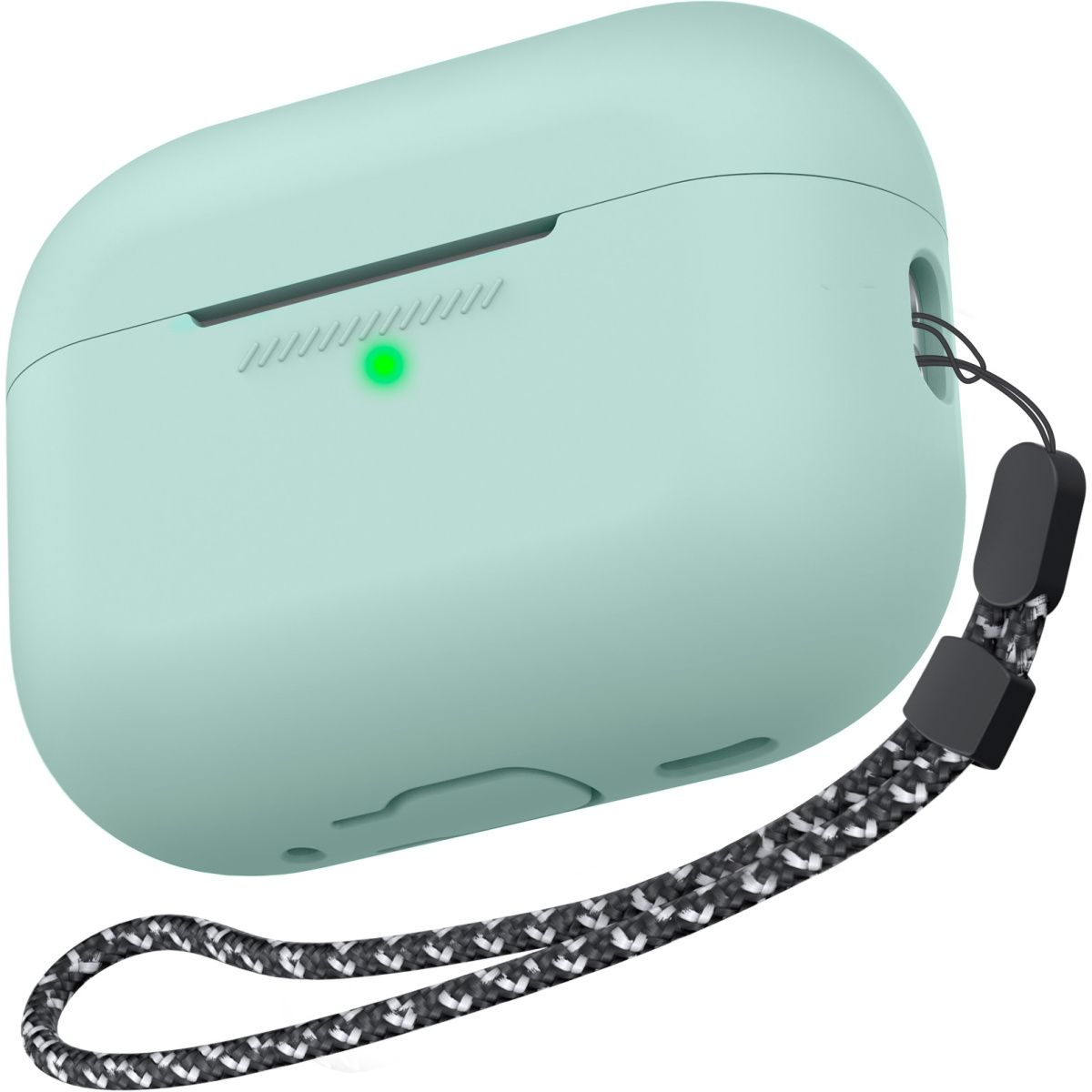 

Чехол AhaStyle Colorful Silicone Case для AirPods Pro 2 Gemstone Green (CP-187-2-C-GG)