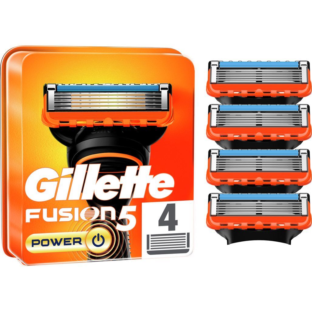 

Змінне лезо Gillette Fusion5 Power 4 шт (7702018877591/7702018867219)