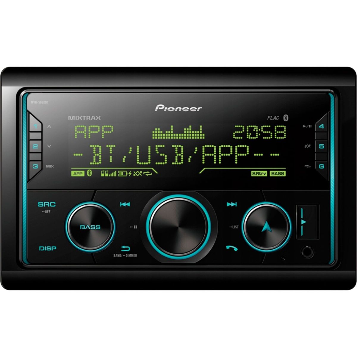 

Автомагнітола Pioneer MVH-S620BT 2-DIN Вітрина