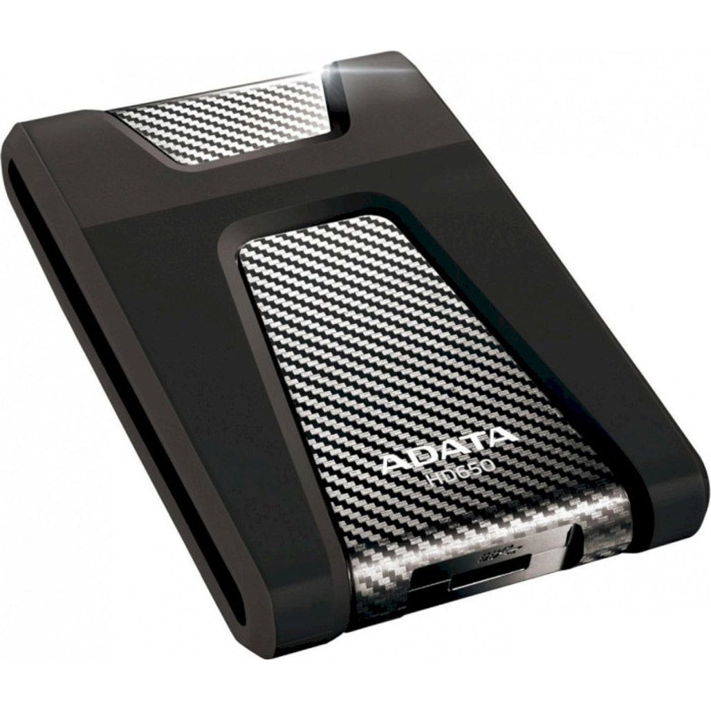 Зовнішній жорсткий диск ADATA DashDrive Durable HD650 4TB Black (AHD650-4TU31-CBK) 