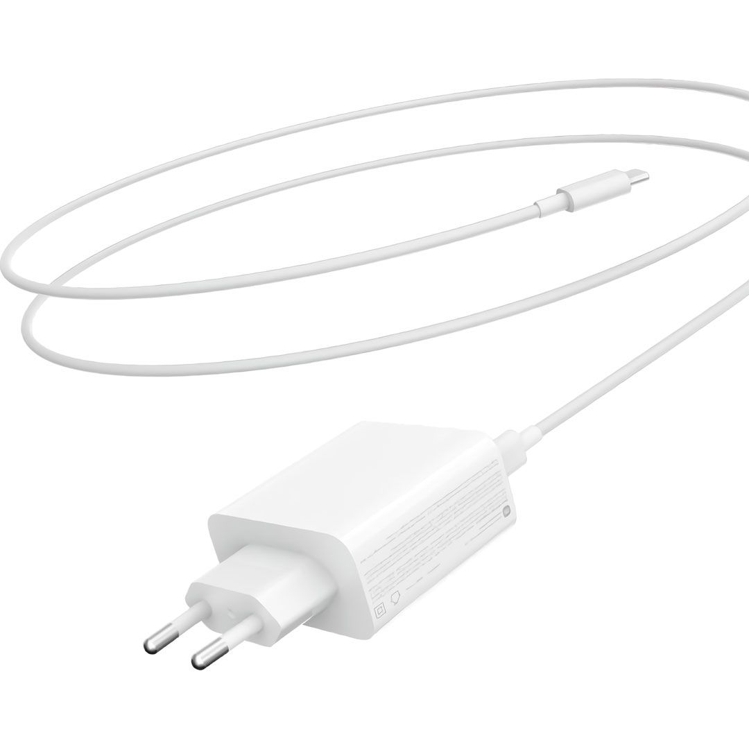 Мережевий зарядний пристрій Xiaomi 67W GaN Charger 2C1A + Cable USB-C to USB-C White (BHR7493EU)