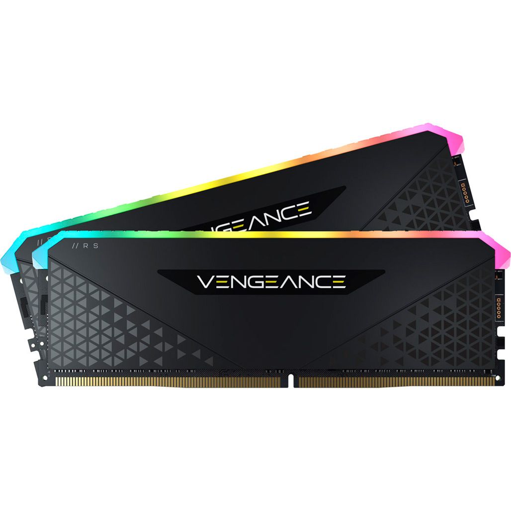 

Модуль пам'яті DDR4 Corsair Vengeance RGB RS 2x32GB 3600MHz (CMG64GX4M2D3600C18)