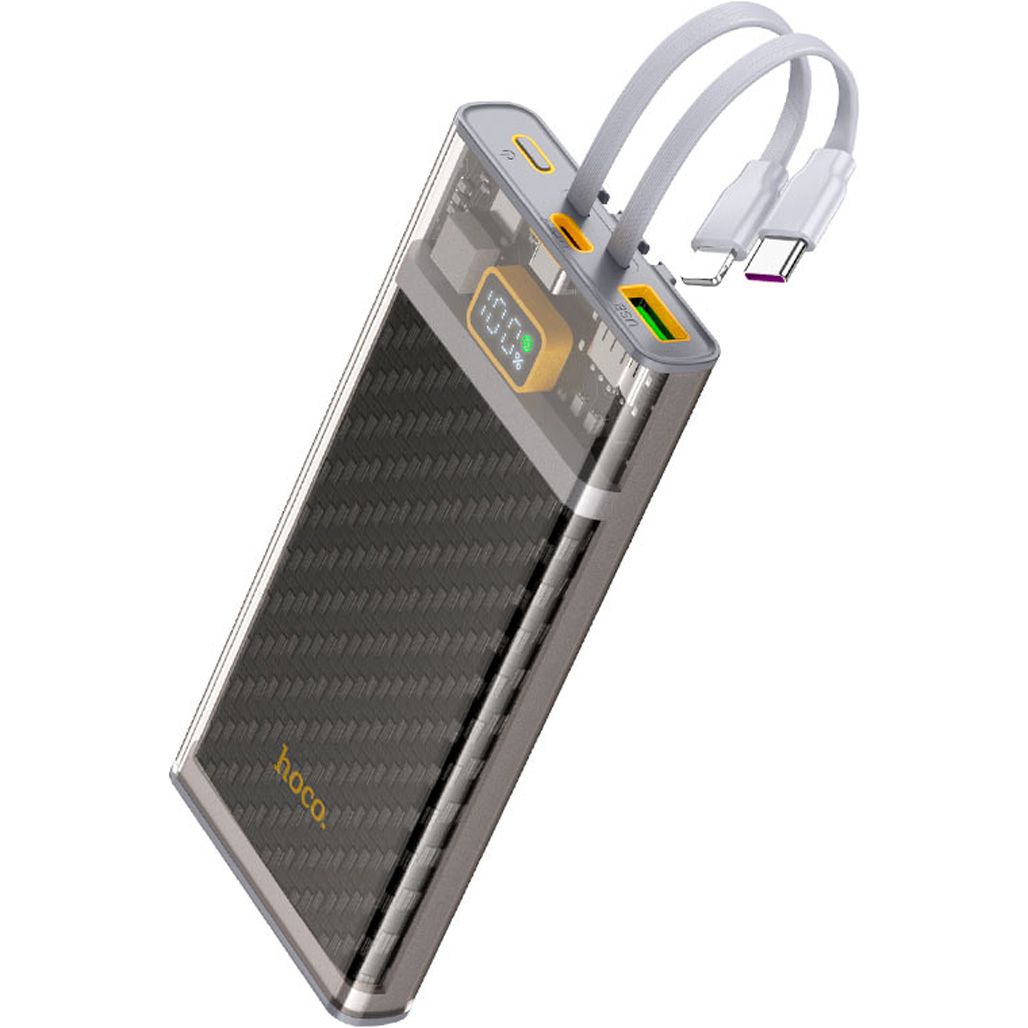 

Внешний аккумулятор Hoco J104 Discovery Edition 10000mAh 22.5W Gray (788955)