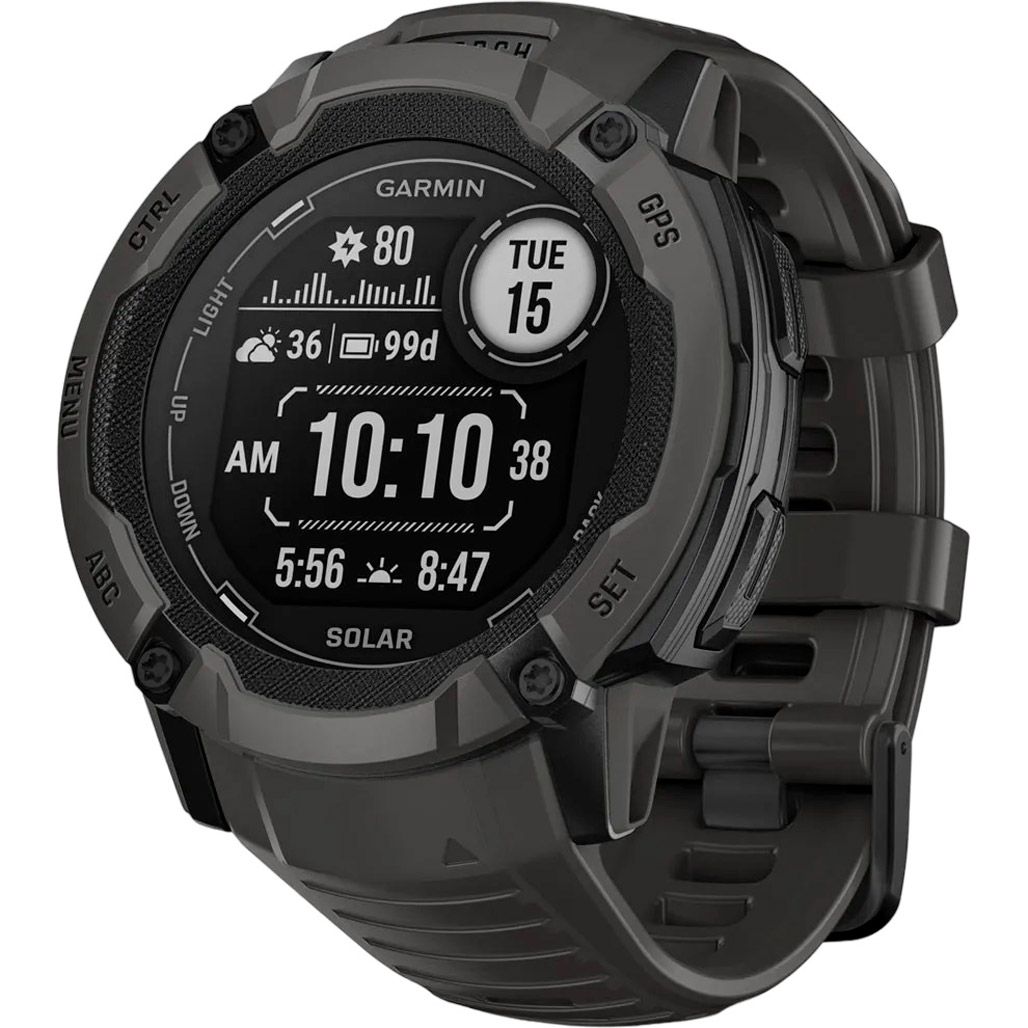 

Смарт-годинник Garmin Instinct 2X Solar Standard Edition Graphite (010-02805-10/00)