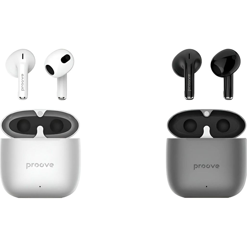 Навушники Proove Cold Sound 2 TWS Gray/Black (TWCS20010006) 