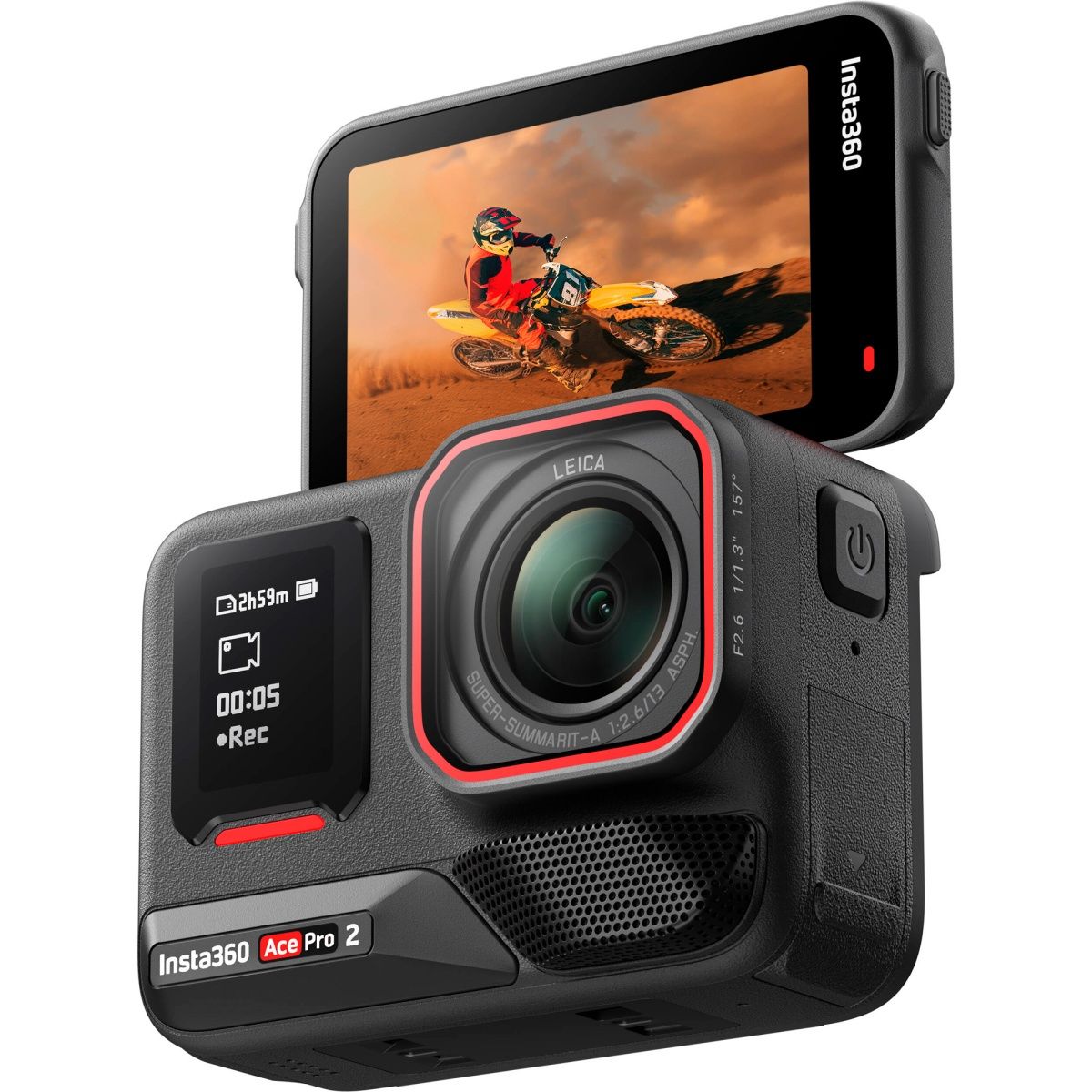 Екшн-камера Insta360 Ace Pro 2 Battery Bundle (CINSBBGA_ACEPRO208)