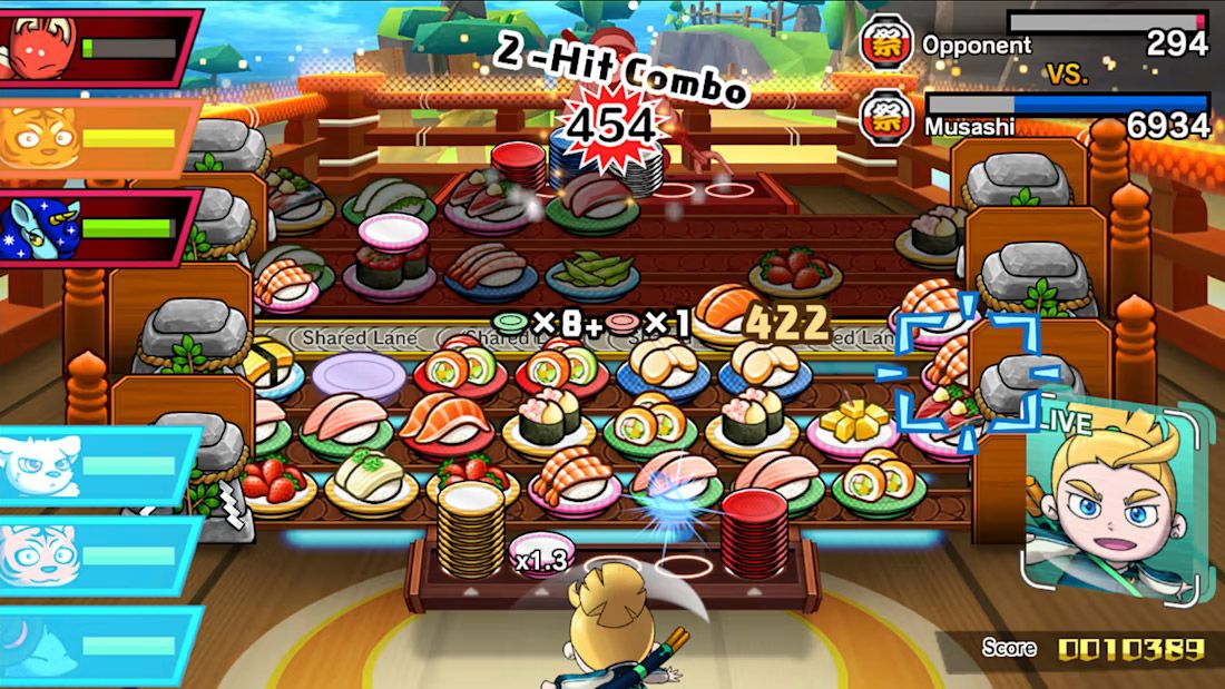 Игра Sushi Striker: The Way of Sushido для Nintendo Switch (EN) [78374] 