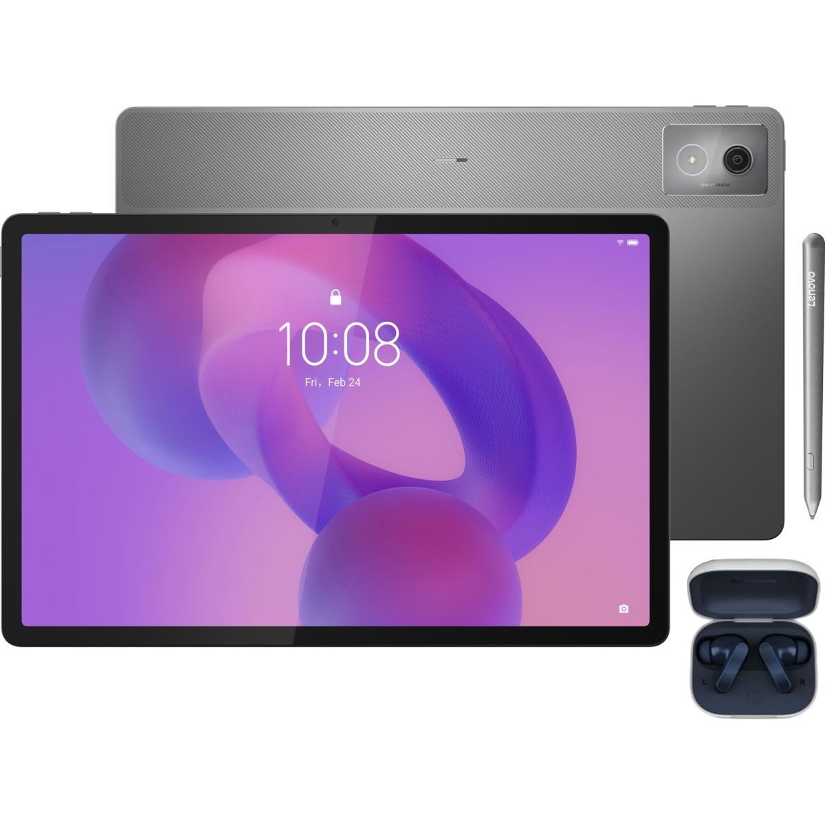 

Планшет Lenovo Idea Tab Pro 8/128GB Wi-Fi + Pen + Moto Buds Luna Grey (ZAE40156UA) UA-UCRF
