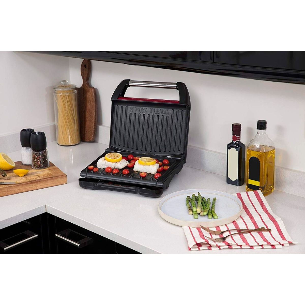 Електрогриль George Foreman Family Steel Grill 25040-56