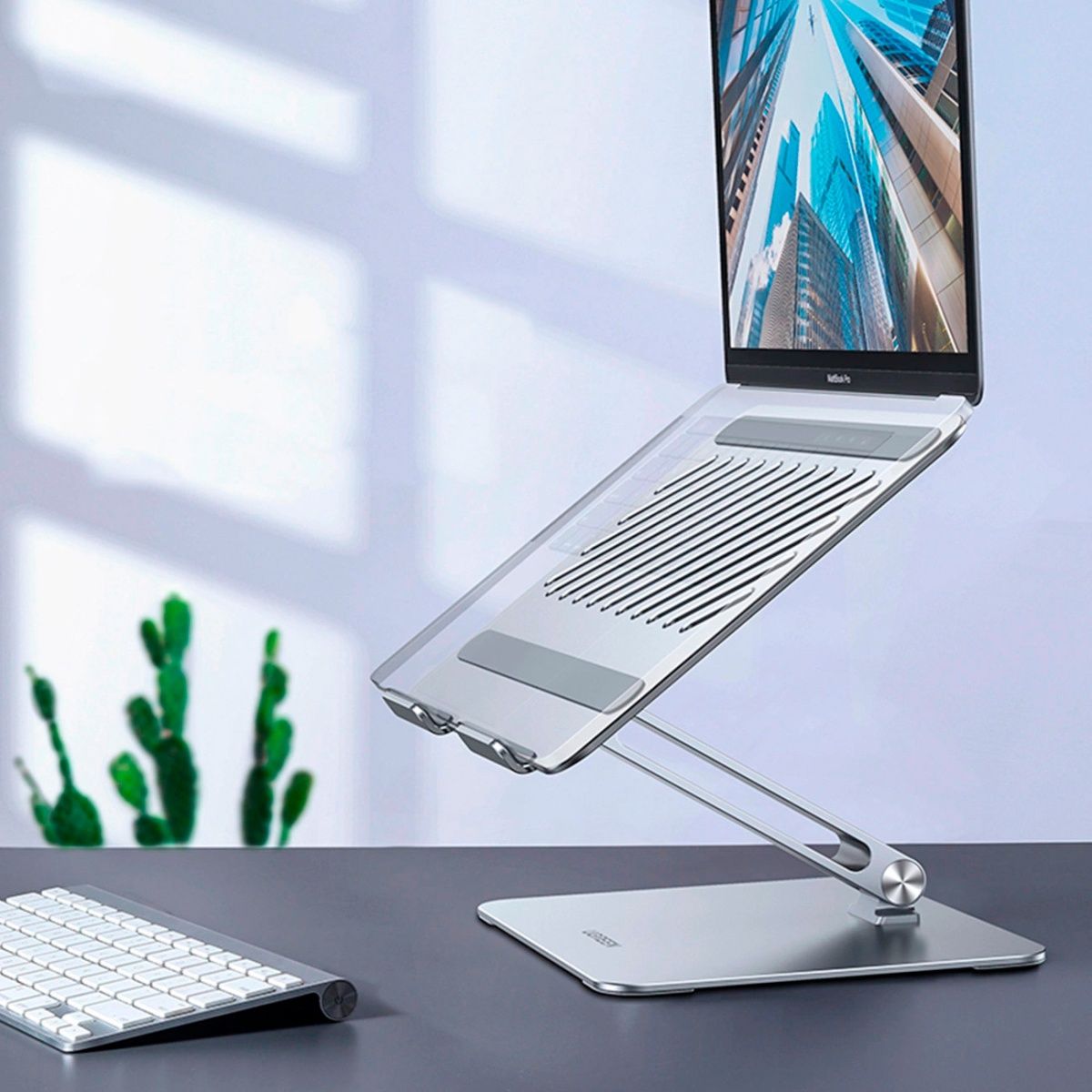 Підставка для ноутбука Ugreen LP339 Adjustable Laptop Stand Silver (UGR-40291)