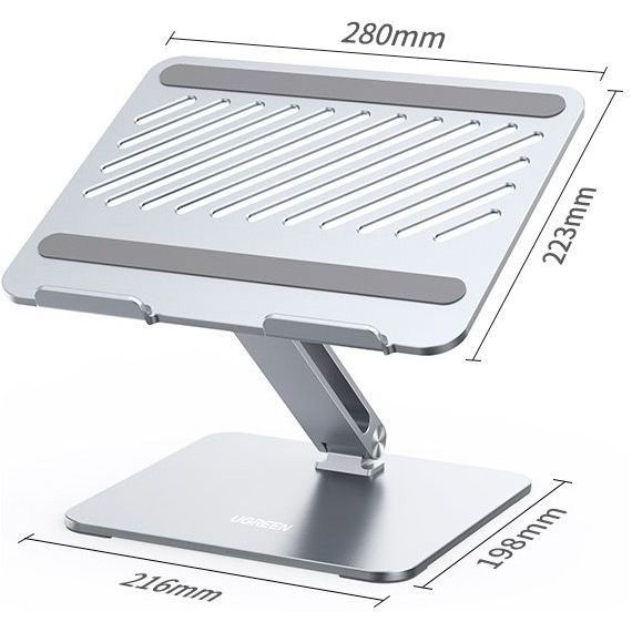Підставка для ноутбука Ugreen LP339 Adjustable Laptop Stand Silver (UGR-40291)