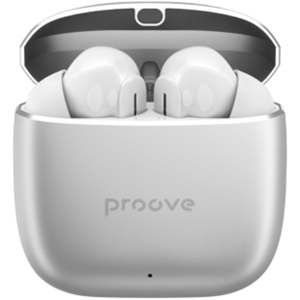 Навушники Proove Cold Sound TWS Silver/White (TWCS00010002) 