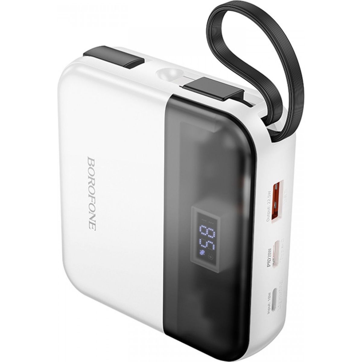 Зовнішній акумулятор Borofone BJ64 Distinct 10000mAh 22.5W White 