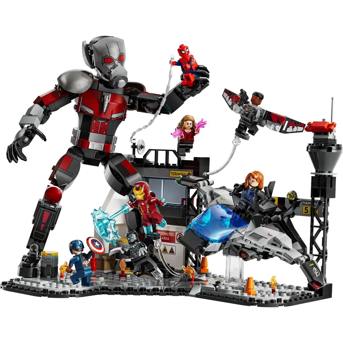 

Конструктор LEGO Marvel Перший месник: Протистояння Пригодницька битва (76314)