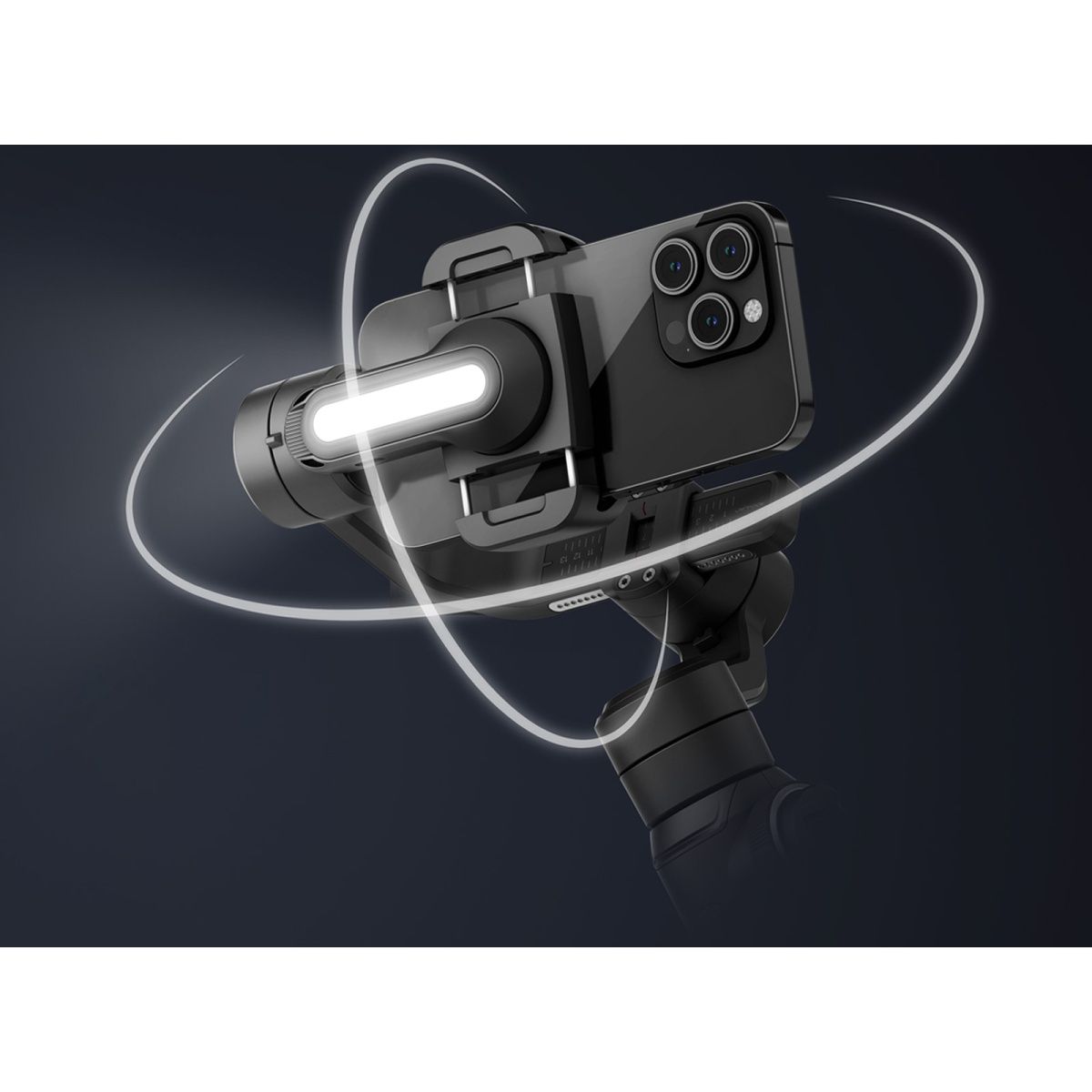 Стабілізатор відеозйомки AOCHUAN Smart S2 Black (AOCHUAN-SMARTS2-B)