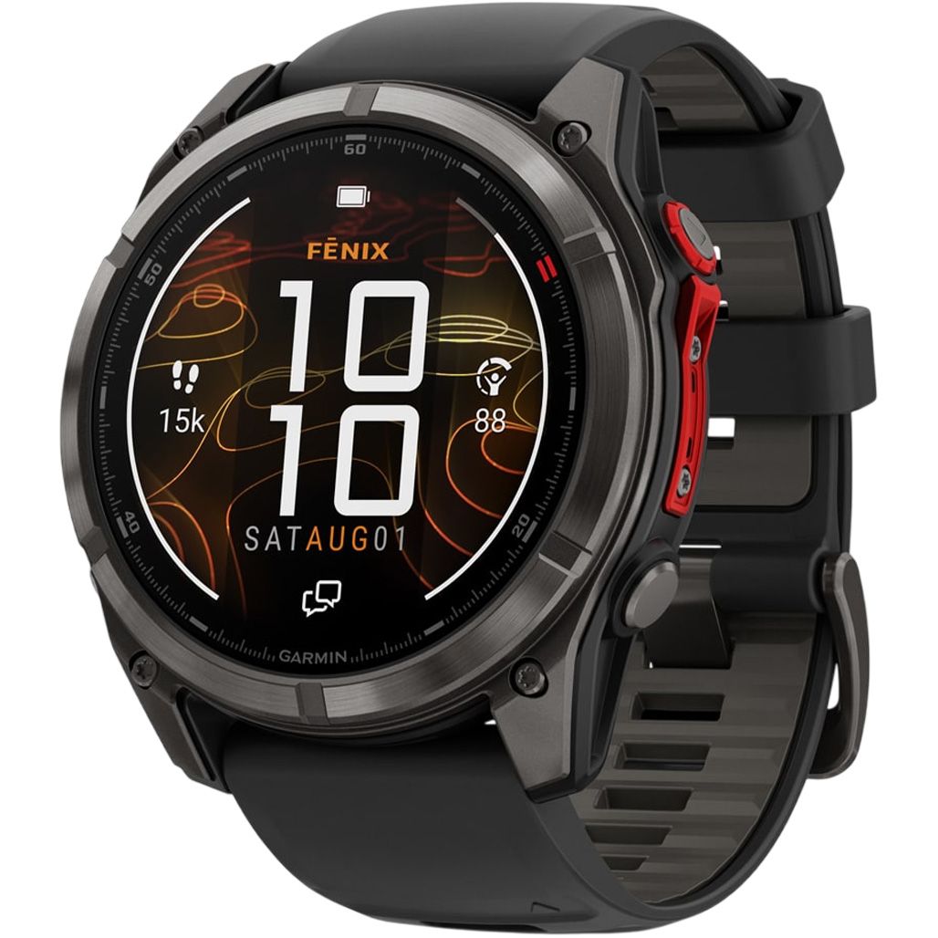 

Смарт-годинник Garmin Fenix 8 Pro MicroLED Sapphire 51mm Carbon Gray DLC Titanium with Black/Pebble Gray Silicone Band (010-03380-01)