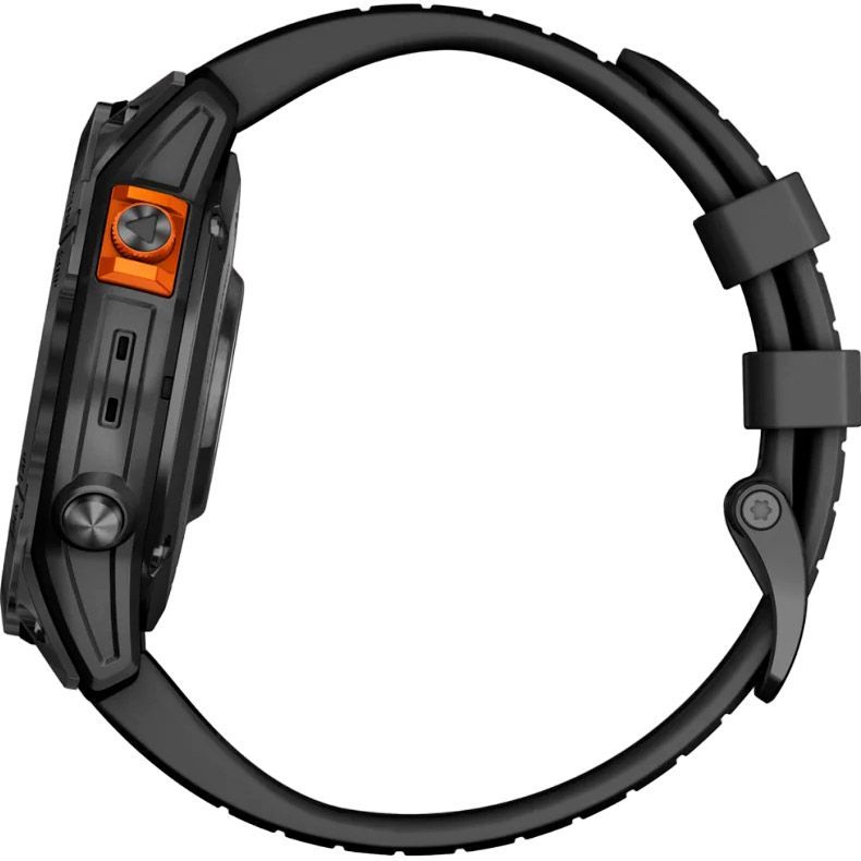 Смарт-годинник Garmin Fenix 7 Pro Solar Edition Slate Gray with Black Band (010-02777-00) 