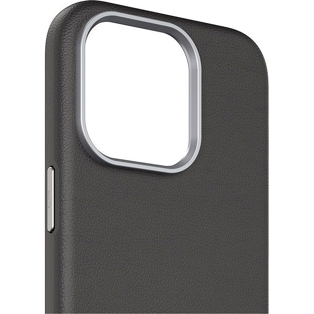 Чохол Blueo Leather with MagSafe для Apple iPhone 15 Pro Max Black