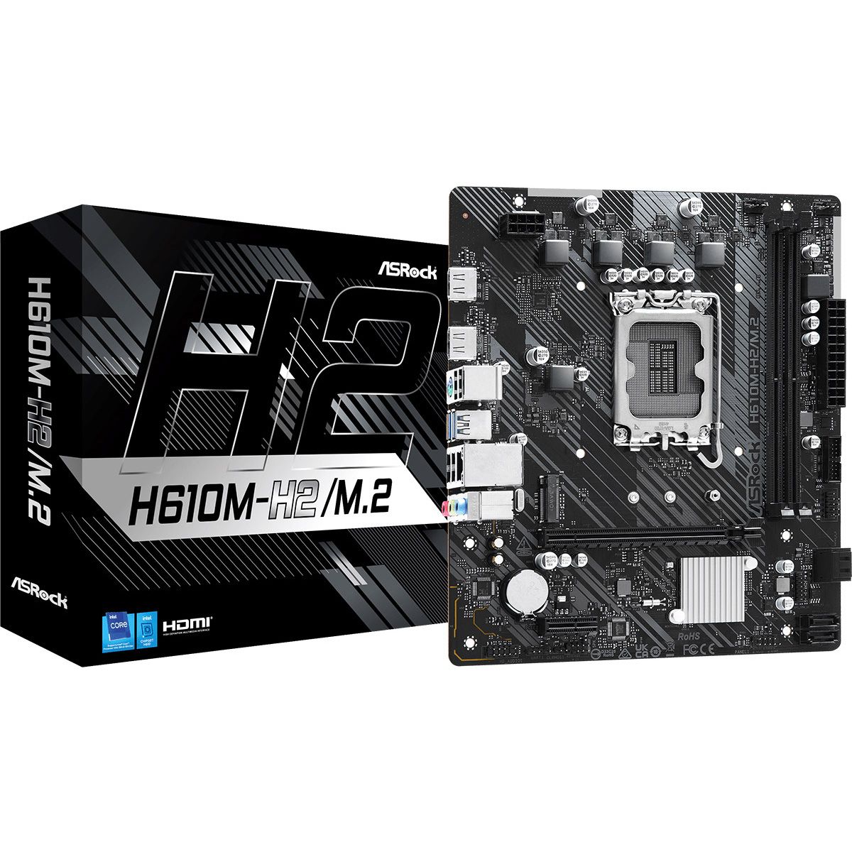

Материнская плата ASRock H610M-H2/M.2